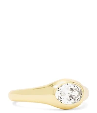 Melinda Maria She's a Boss Signet Band Ring