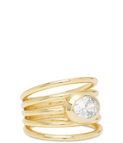 Melinda Maria She's a Boss Stacked Ring