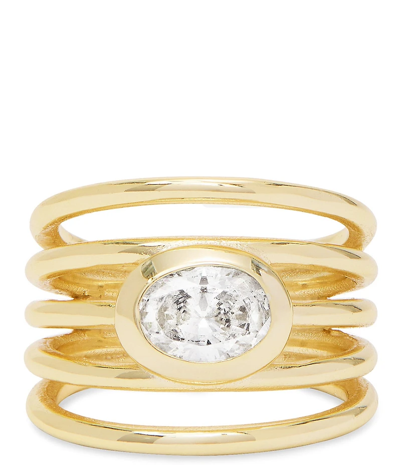 Melinda Maria She's a Boss Stacked Ring