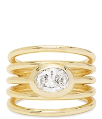 Melinda Maria She's a Boss Stacked Ring