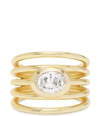 Melinda Maria She's a Boss Stacked Ring