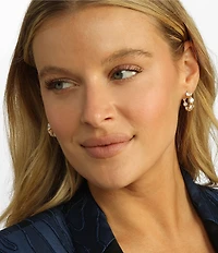 Melinda Maria She's An Icon Hoop Earrings