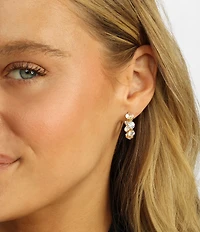 Melinda Maria She's An Icon Hoop Earrings