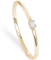 Melinda Maria She's On Point Rhinestone Cuff Bracelet