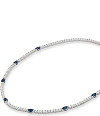 Melinda Maria Maven Tennis Necklace