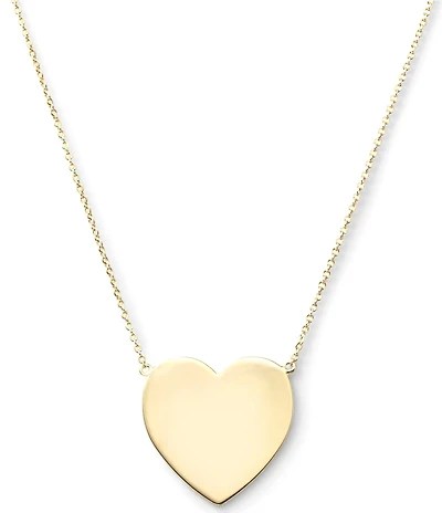 Melinda Maria XL U Have My Heart Short Pendant Necklace