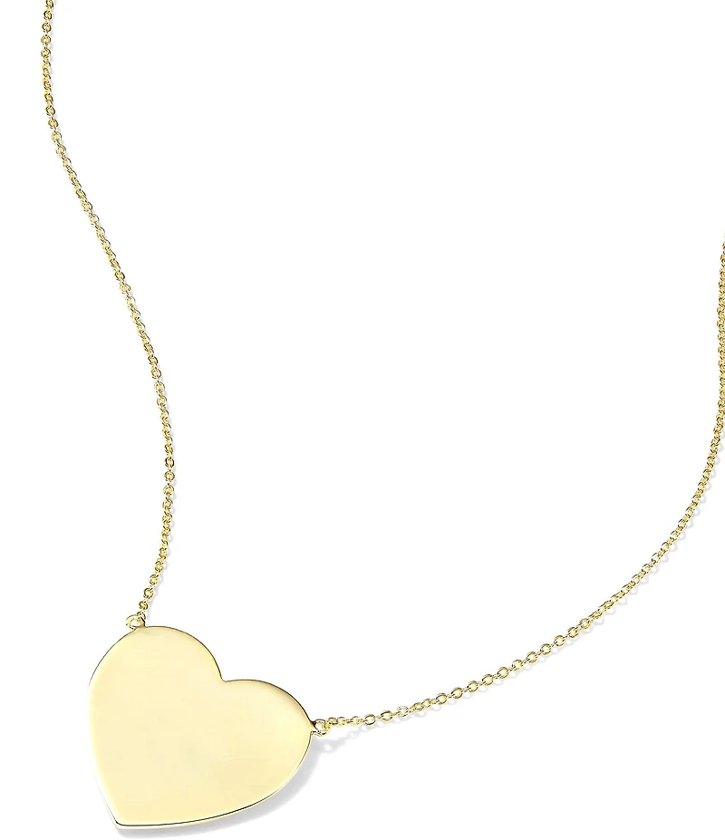 Melinda Maria XL U Have My Heart Short Pendant Necklace