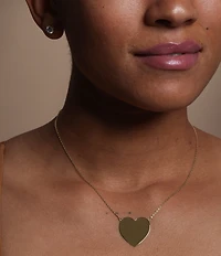 Melinda Maria XL U Have My Heart Short Pendant Necklace
