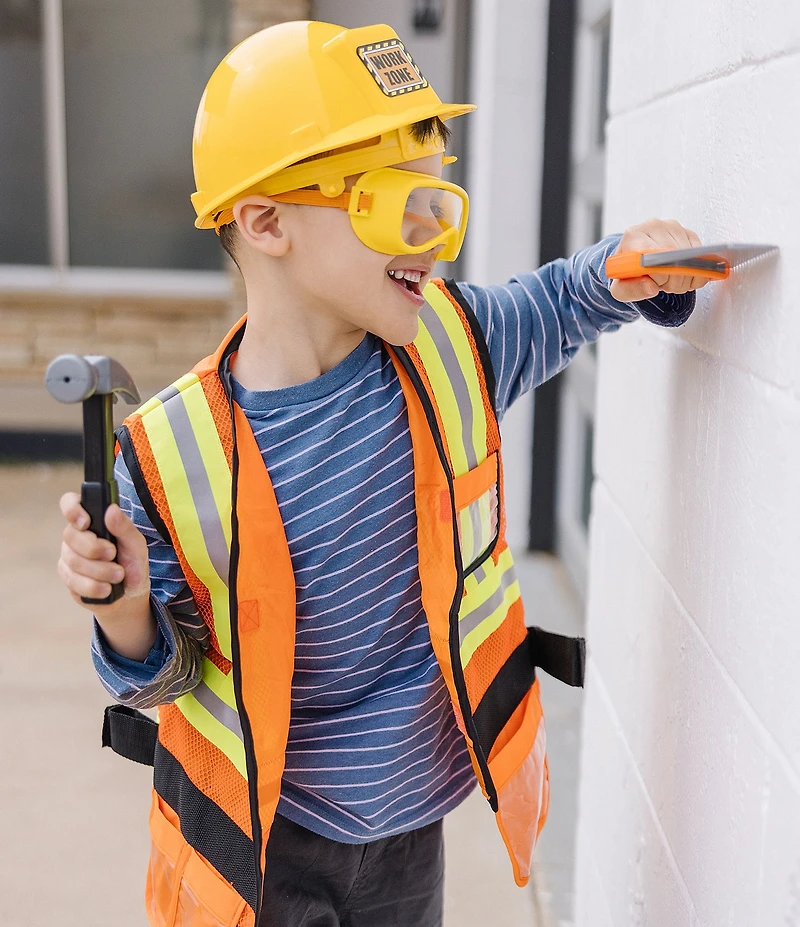 Melissa & Doug Construction Worker Dress-Up Costume