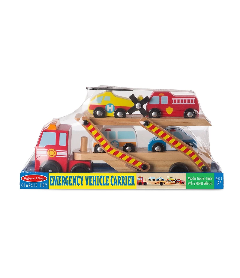 Melissa & Doug Emergency Vehicle Carrier