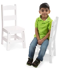 Melissa & Doug Kids 2 Child-Size Hardwood Chairs