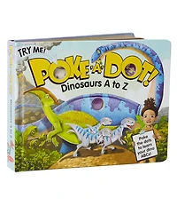 Melissa & Doug Poke-a-Dot - Dinosaurs A to Z Board Book