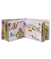 Melissa & Doug Poke-a-Dot - Dinosaurs A to Z Board Book