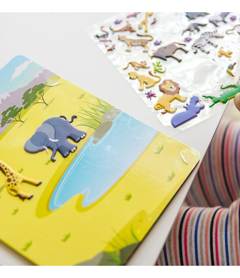 Melissa & Doug Puffy Sticker Play Set - Safari