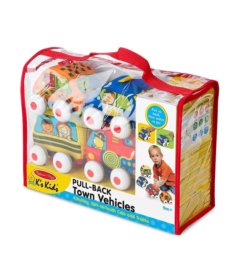 Melissa & Doug Baby and Toddler Pull-Back Vehicles