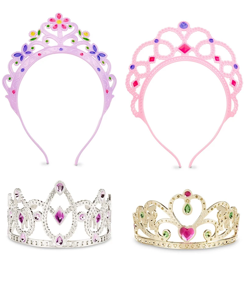 Melissa & Doug Role Play Collection - Dress-Up Crown Jewels Tiaras