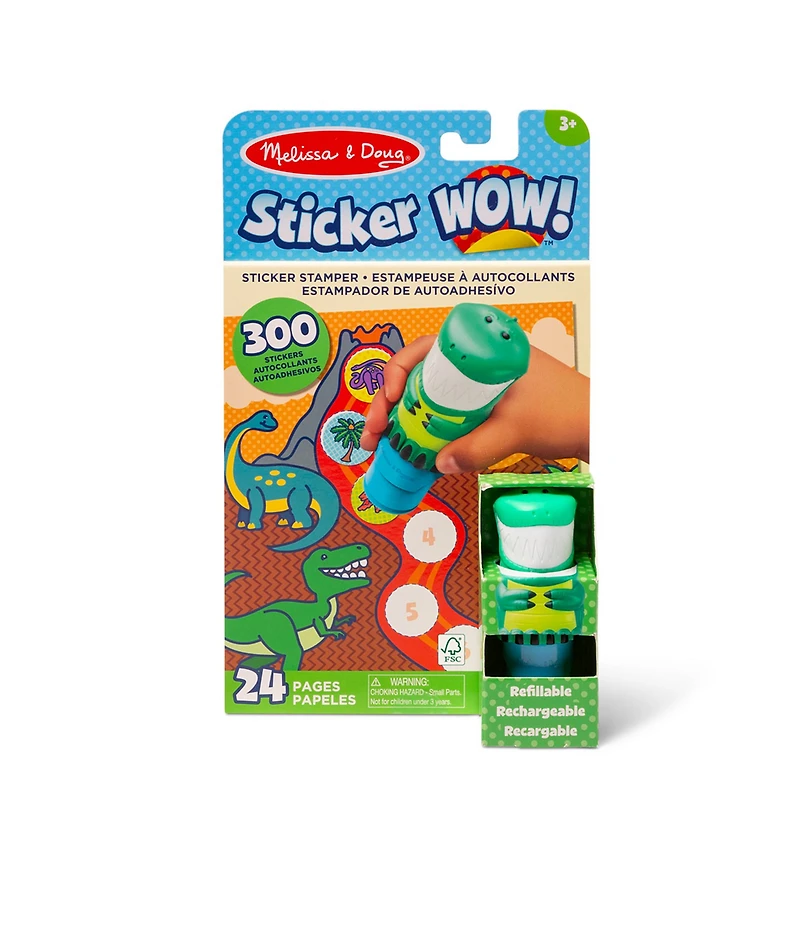 Melissa & Doug Sticker WOW!™ Activity Pad & Sticker Stamper
