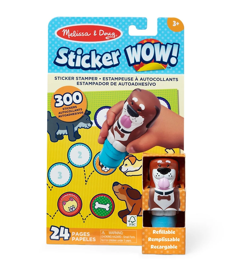 Melissa & Doug Sticker WOW!™ Activity Pad & Sticker Stamper