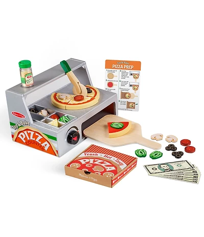 Melissa & Doug Top & Bake Pizza Counter Set