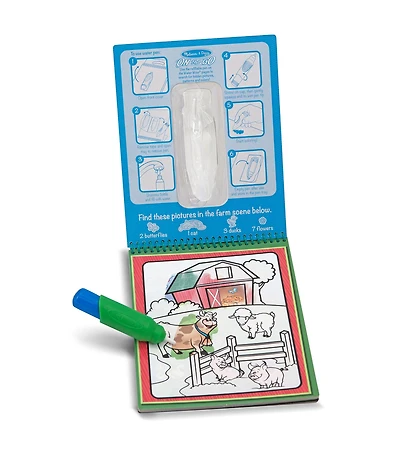 Melissa & Doug Water Wow Animals Coloring Book