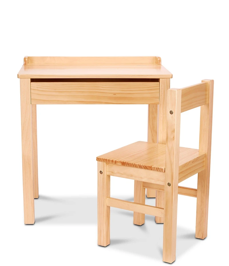 Melissa & Doug Wood Desk & Chair