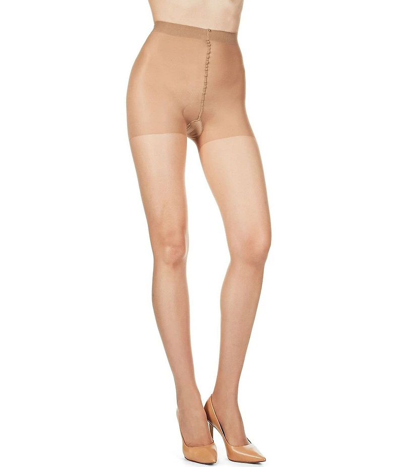 Memoi Crystal Sheer Control Top Pantyhose