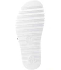 Mephisto Dominica Leather Wedge Platform Sandals