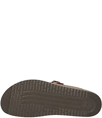 Mephisto Helen Buckle Detail Leather Casual Sandals