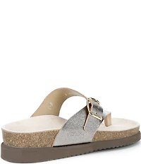 Mephisto Helen Buckle Detail Leather Casual Sandals