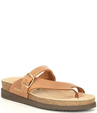 Mephisto Helen Leather Thong Sandals