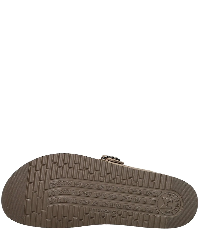 Mephisto Helen Leather Thong Sandals