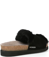 Mephisto Hemeline Velvet Leather Slides