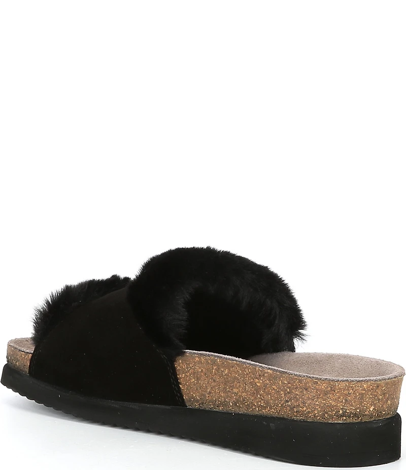 Mephisto Hemeline Velvet Leather Slides