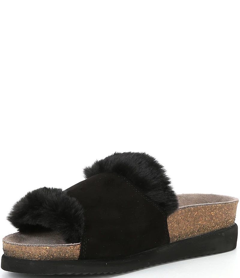 Mephisto Hemeline Velvet Leather Slides