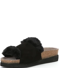 Mephisto Hemeline Velvet Leather Slides