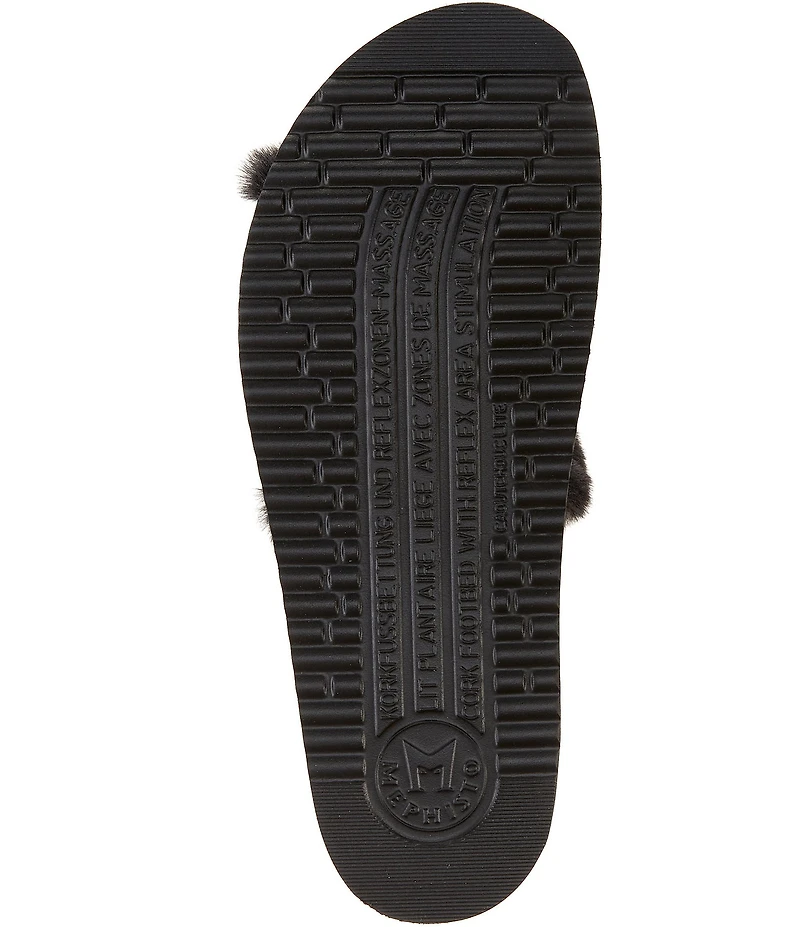 Mephisto Hemeline Velvet Leather Slides