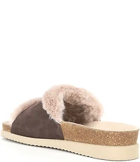 Mephisto Hemeline Velvet Leather Slides