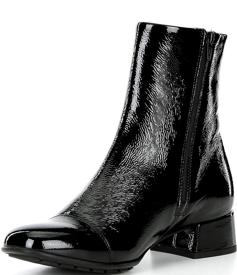 Mephisto Jiliane Patent Leather Booties