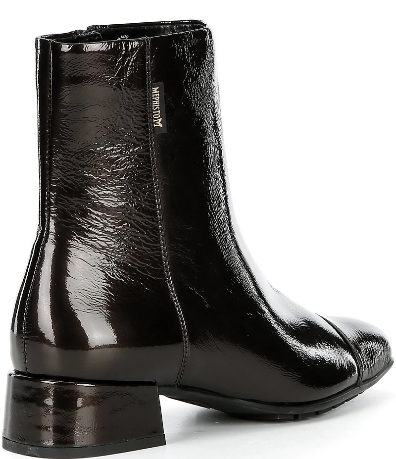 Mephisto Jiliane Patent Leather Booties