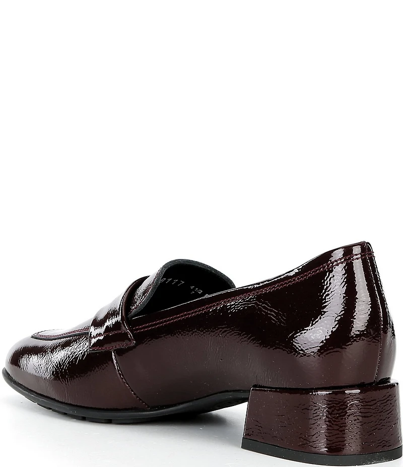 Mephisto Josephine Patent Leather Loafer Pumps