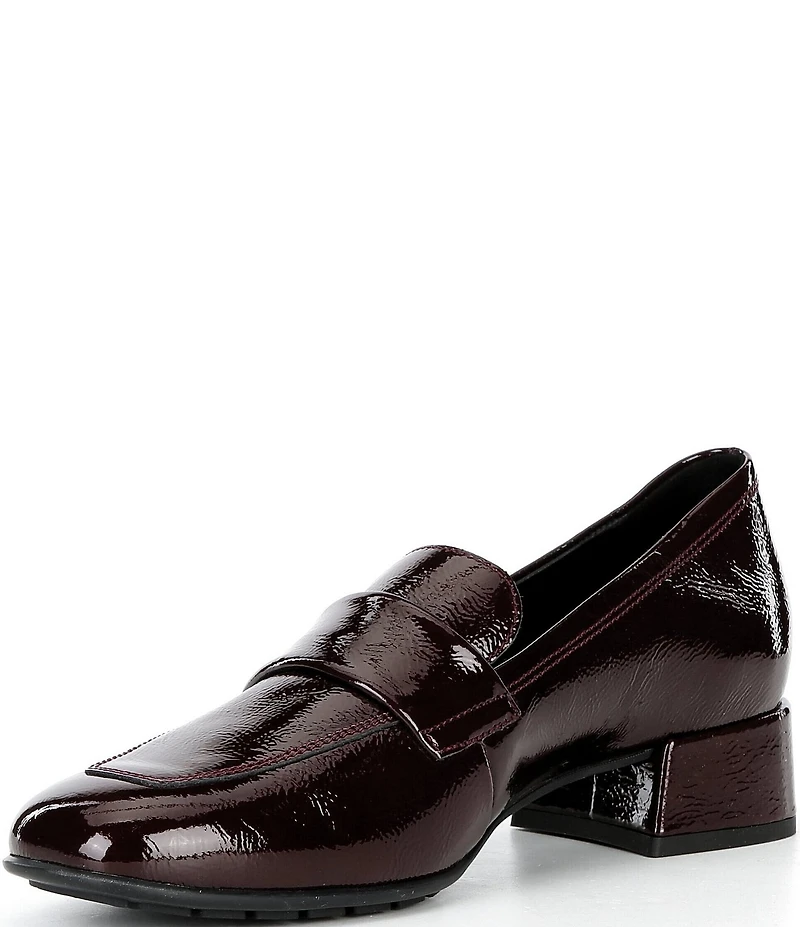Mephisto Josephine Patent Leather Loafer Pumps