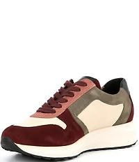 Mephisto Kim Suede Zipper Sneakers