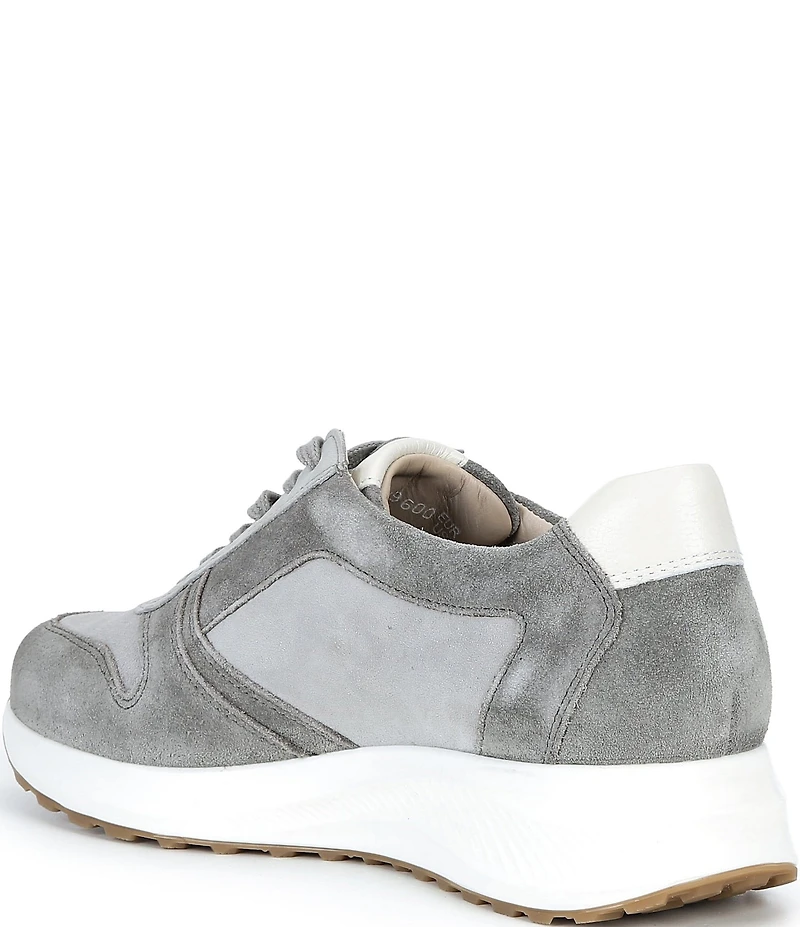 Mephisto Kim Suede Zipper Sneakers