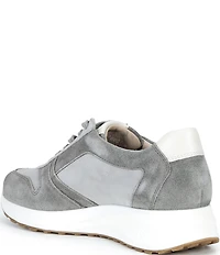 Mephisto Kim Suede Zipper Sneakers