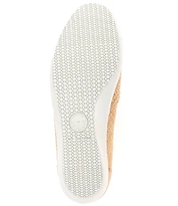 Mephisto Korie Woven Leather Slip-On Flats