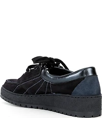Mephisto Lady Velvet Lace Up Sneakers