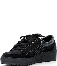 Mephisto Lady Velvet Lace Up Sneakers