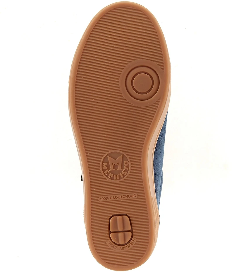 Mephisto Nikita I Suede Lace Up Sneakers