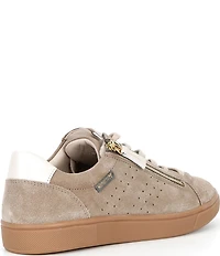 Mephisto Nikita I Suede Lace Up Sneakers