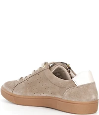 Mephisto Nikita I Suede Lace Up Sneakers
